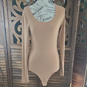 Express‎ Tan Bodysuit
